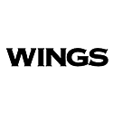 WINGS Restaurants Logo (All Black) | Ash Robertson Design Partner